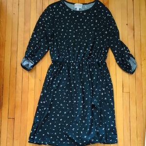 Dark green dress